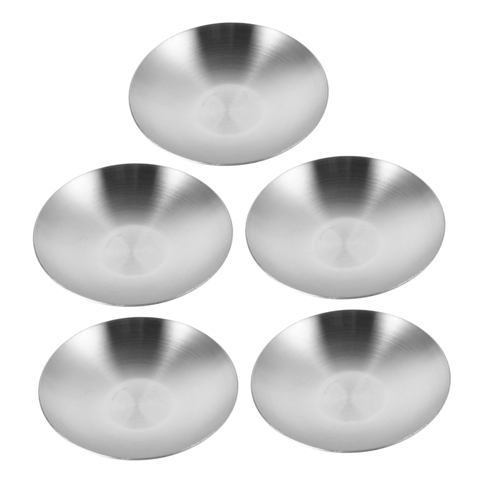 Mini-bols ronds acier inoxydable Zerodeko pour sauces individuelles sans taches