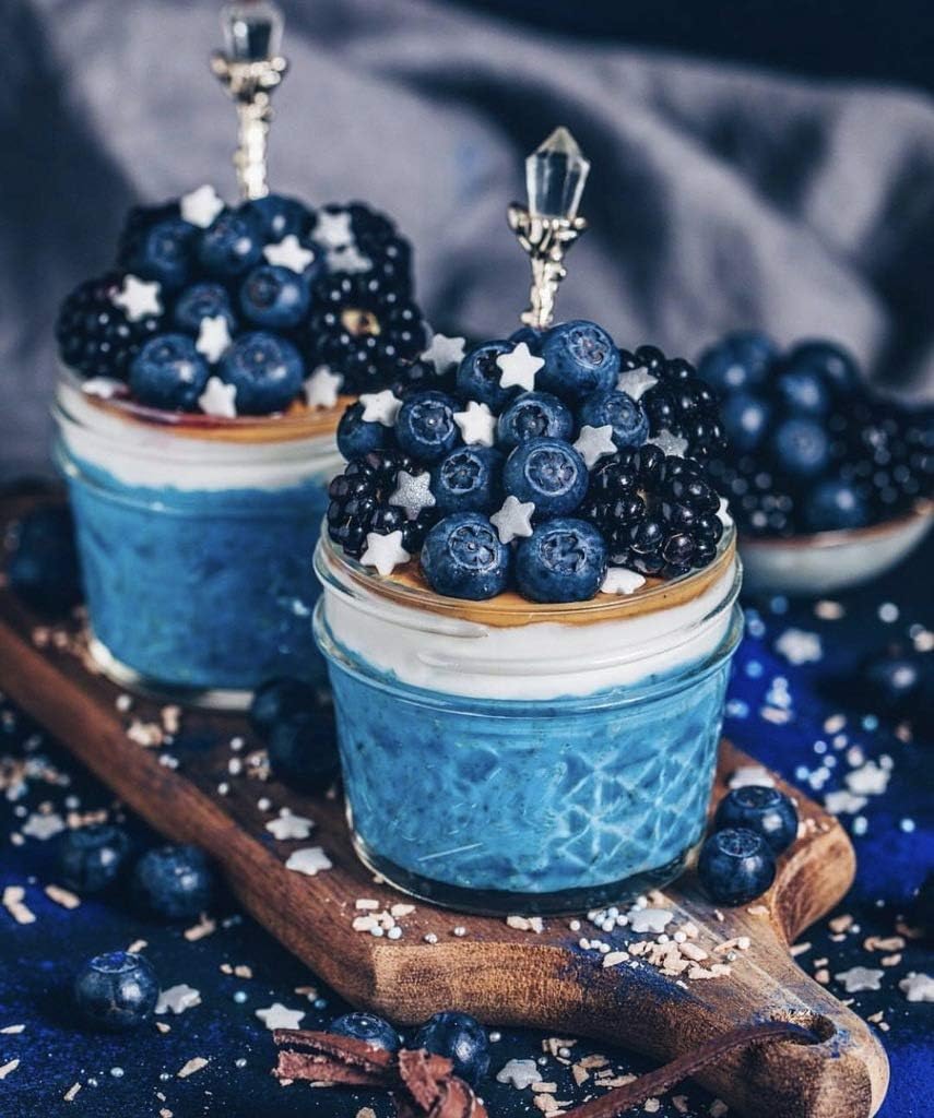 Blue Spirulina Powder Pure from Blue Green Algae Great for Smoothies Baking Vegan Natural Food Coloring Phycocyanin 2 oz 57g Up to 70 Servings