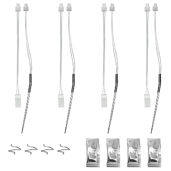 4PCS U1 Hotend Ceramic Heating core for Snapmaker U1 Extruder, 24V 48W Fast Heating Ceramic Replacement Parts for Snapmaker U1 3D Printer