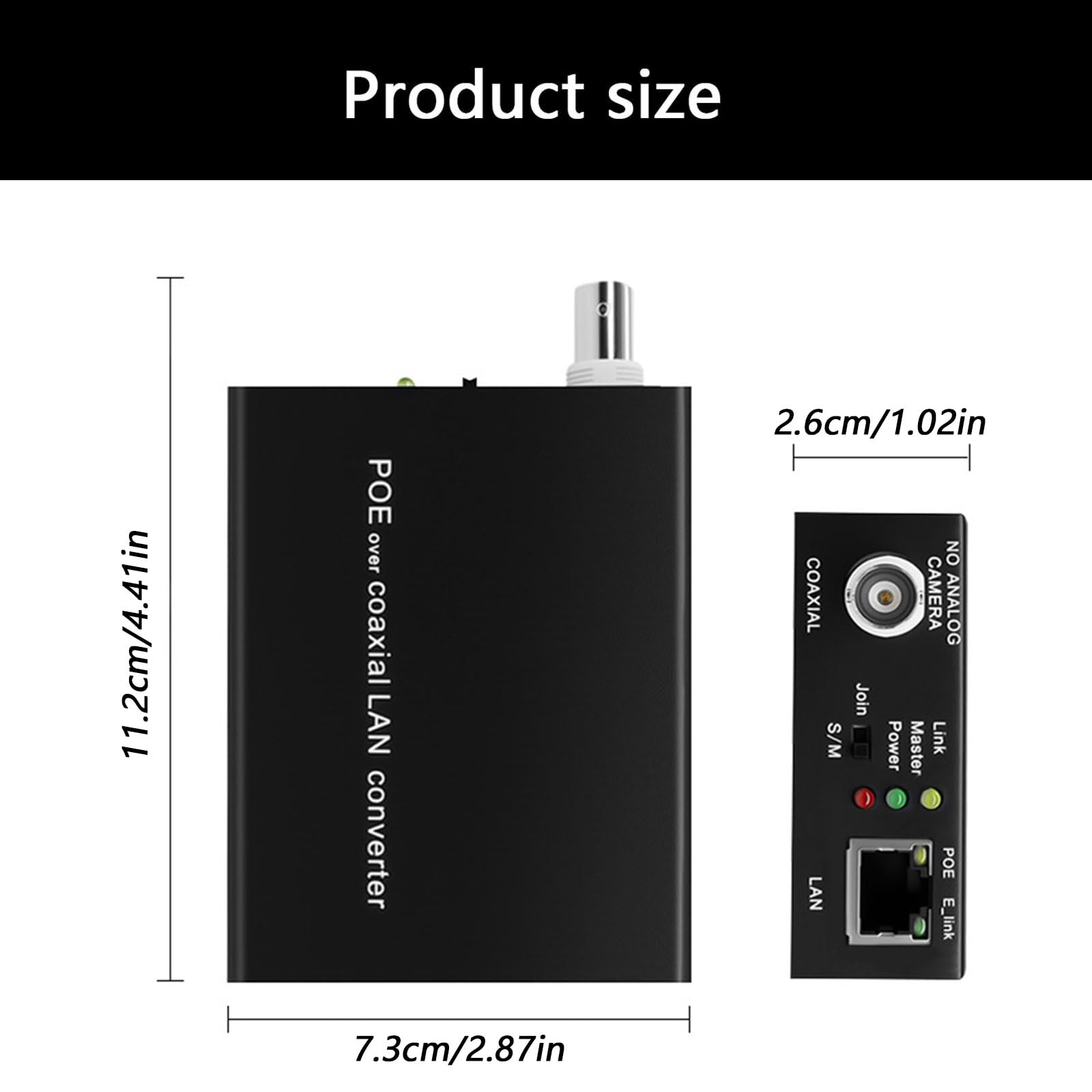 Simple Setups EOC POEs - Extensor de Internet coaxial para una transferencia efectiva de información en diferentes conexiones Arrangemen POEs Coaxiales Transmisión