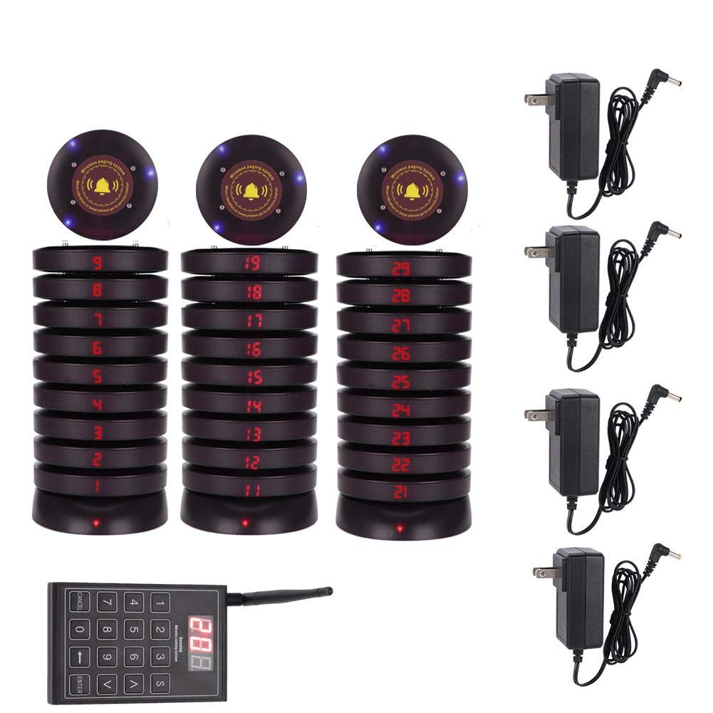 Buy Wireless Calling Pager Queuing System Restaurant Pagers Buzzers for