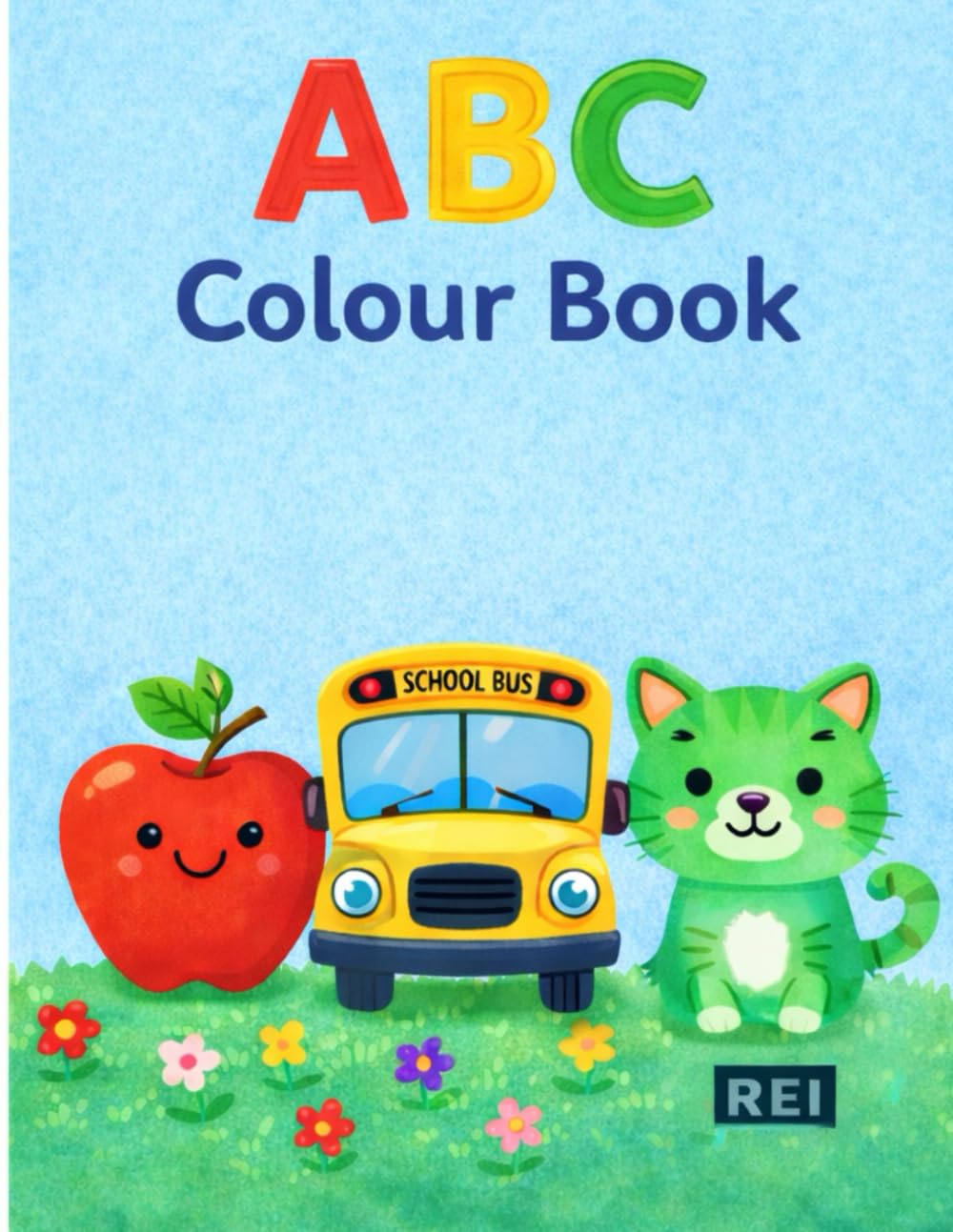 ABC colour book: Let your child learn the ABCs the fun way — through coloring and creativity! (80 pages)