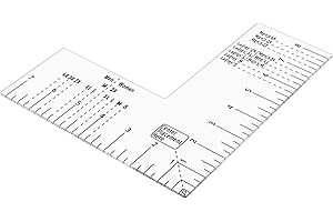 Tshirt Ruler Guide for Vinyl Alignment