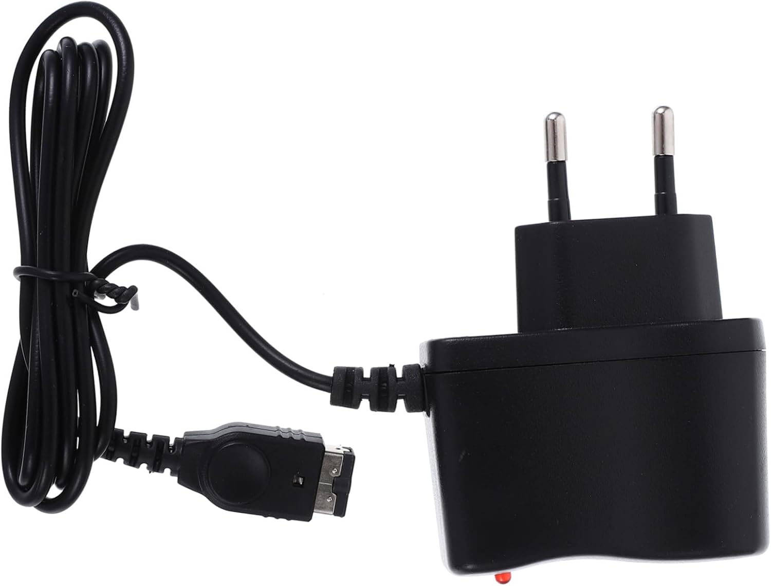 Gatuida Adattatore di Alimentazione Compatto Nero per Gameboy Caricatore Sicuro e Durevole per Uso Domestico Ufficio e Viaggio