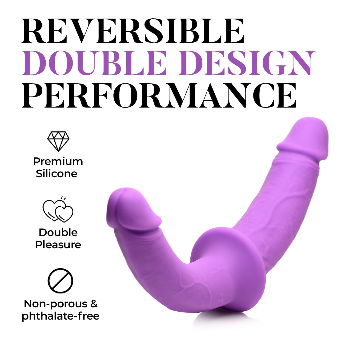 Set de Dildo Doble con Arnes Ajustable para Parejas, Diseño Inversible, 12.25in, Silicona Premium y Flexible, Seguro para el Cuerpo