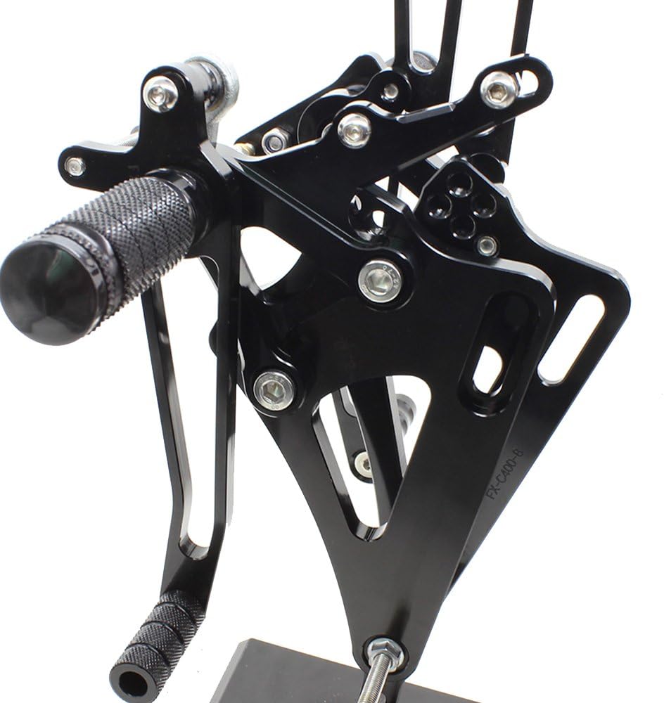 FXCNC Racing Motorcycle Adjustable Rearsets Foot Pegs Rear Set Fit For Honda CB400SF CB400 VTEC SPEC 1 2 3 1990 1991 1992 1993 1994 1995 1996 1997