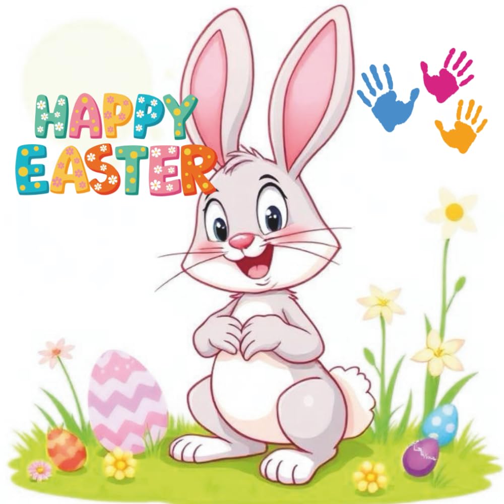 Happy Easter Colouring Book