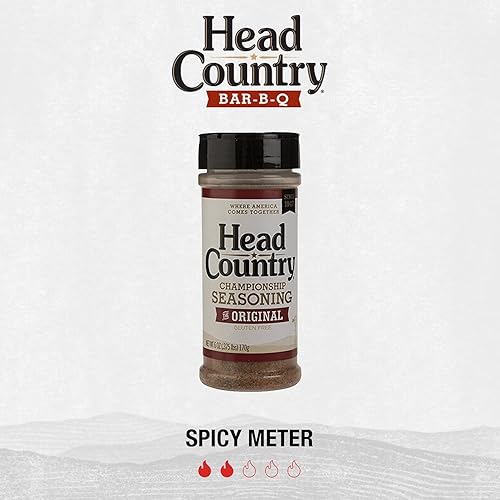 Miniatura 3 de Head Country Bar-B-Q Championship Seasoning, Original  Condimento para Barbacoa Sin Gluten, Sin MSG  Mezcla de Especias Secas Audaz y Herbácea para