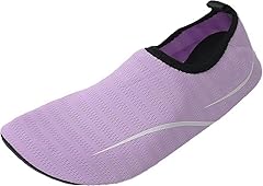 ZENZERO® - Scarpette ACQUATICHE da Mare Scoglio - Scarpe da Immersione - Antiscivolo - Vari Colori Disponibili - (Lilla, Sistema Taglie Calzature EU, Adulto, Numero, Media, 39)