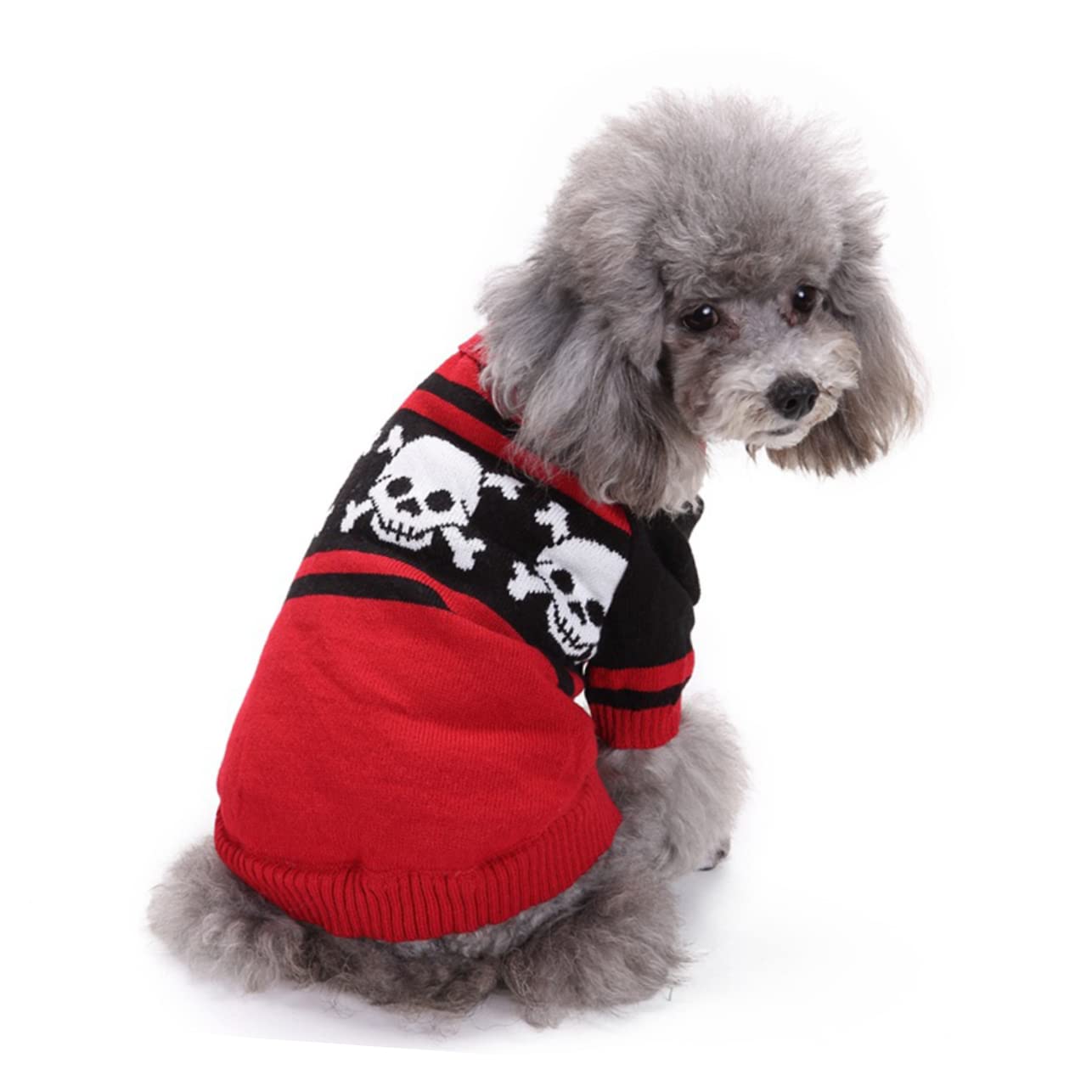 Housoutil 3 Pz maglione per cuccioli vestiti per animali domestici costume da cane angelo kit per cuccioli abito costumi da zucca per cani costumi per cani Orsacchiotto capi di abbigliamento