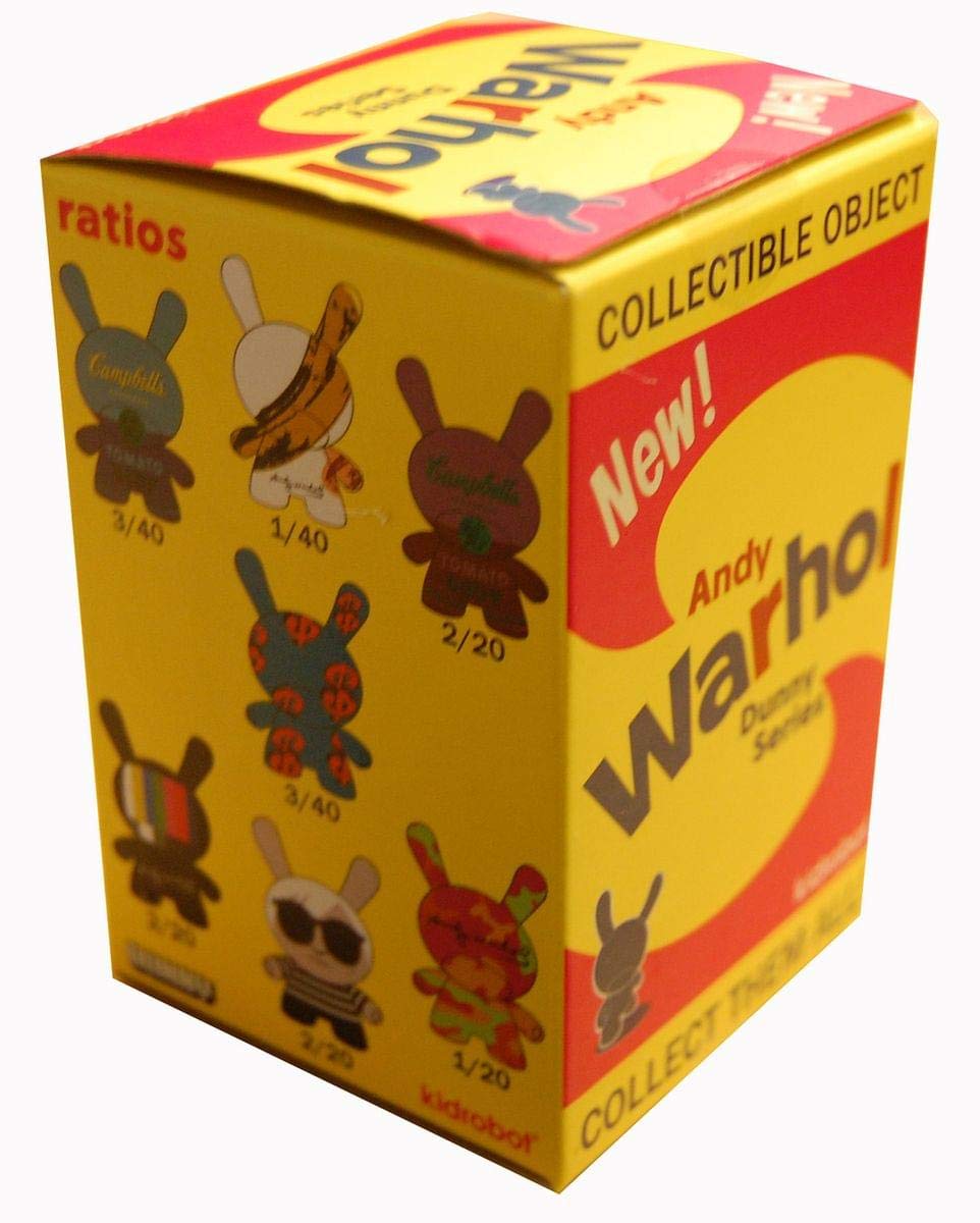 Amazon.com: Kidrobot Full Case of 20 Andy Warhol Dunny