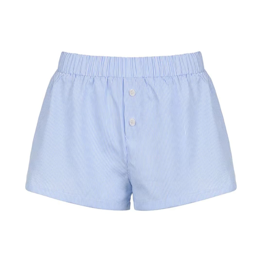 Short jogging femme ample anti-compression à boutons tendance - 8