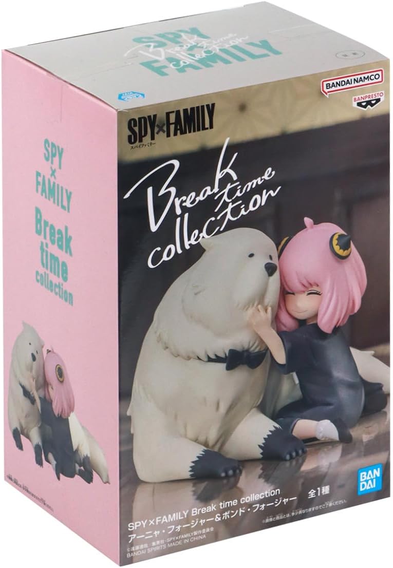 Banpresto - Spy x Family - Anya Forger & Bond Forger, Bandai Spirits Break Time Collection Figure