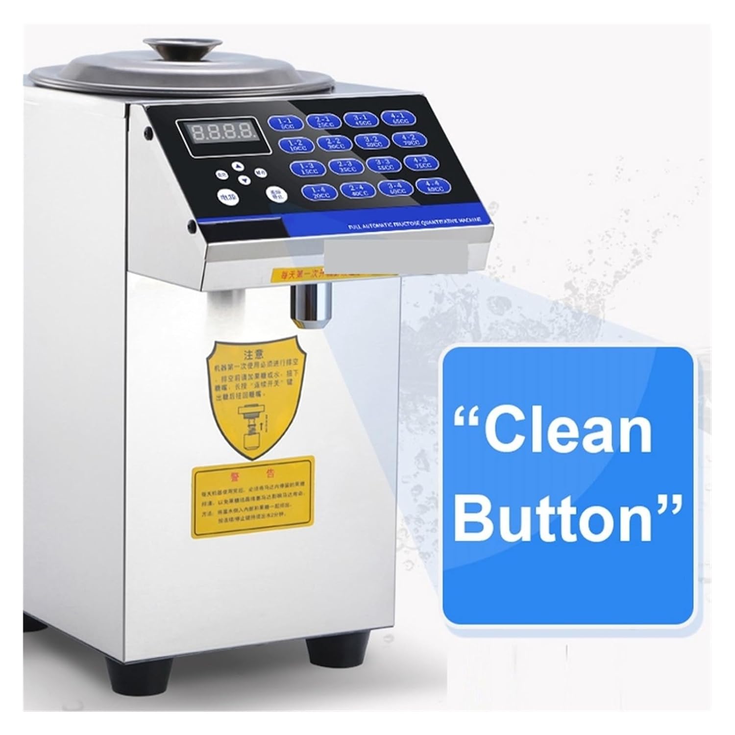 商業ミルクティーショップ専用設備自動コンピューターフルクトース定量