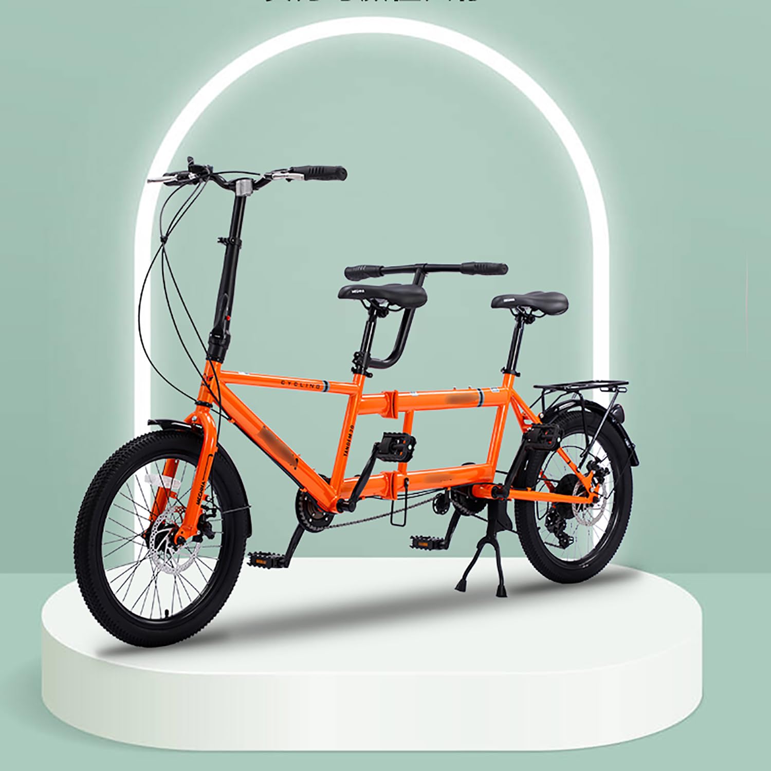 Tandem Bicycle Universal Folding Bike Folding Tandem Bike 20 Inch