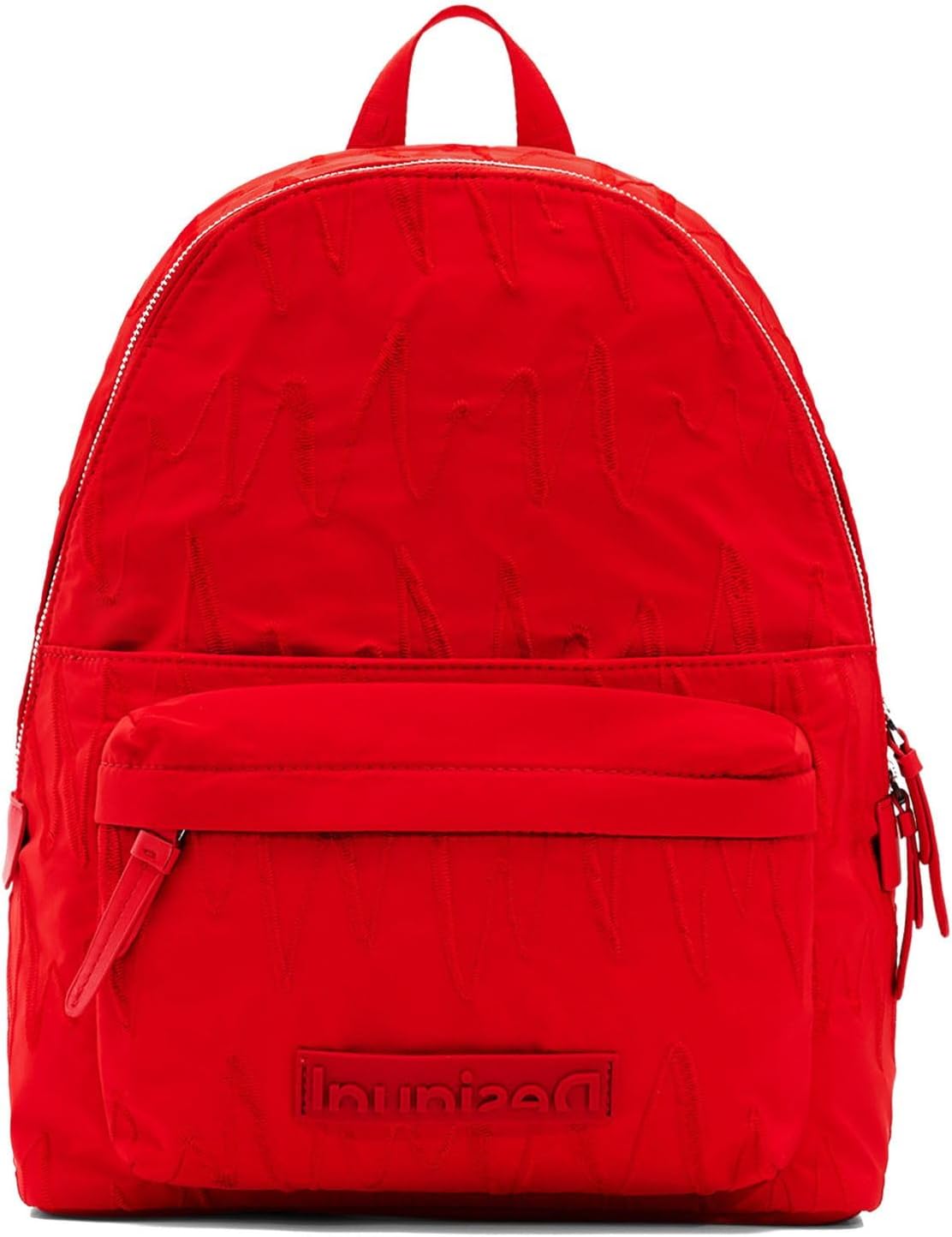 Desigual Women's Accessories Nylon Backpack Medium, Red, One Size