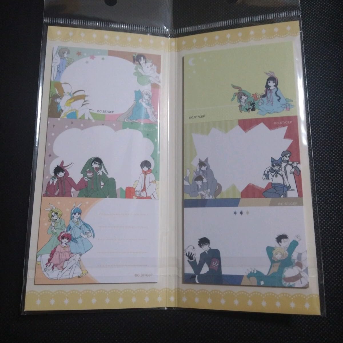 Amazon.co.jp: CLAMP展 付箋セット 書き下ろし パステル