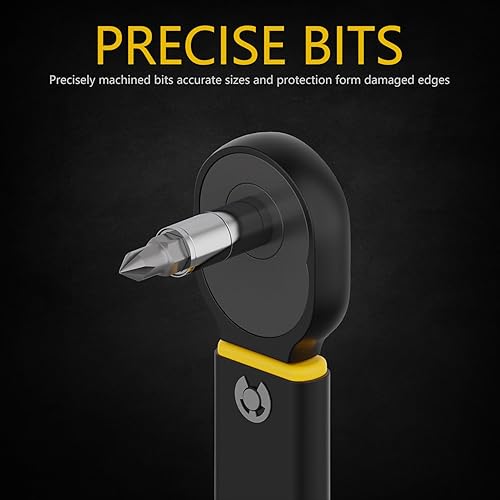 Miniatura 5 de Renekton Juego de brocas de seguridad Phillips de 14 de pulgada con ranura hexagonal Torx Star a prueba de manipulaciones, llave cuadrada Pozi,