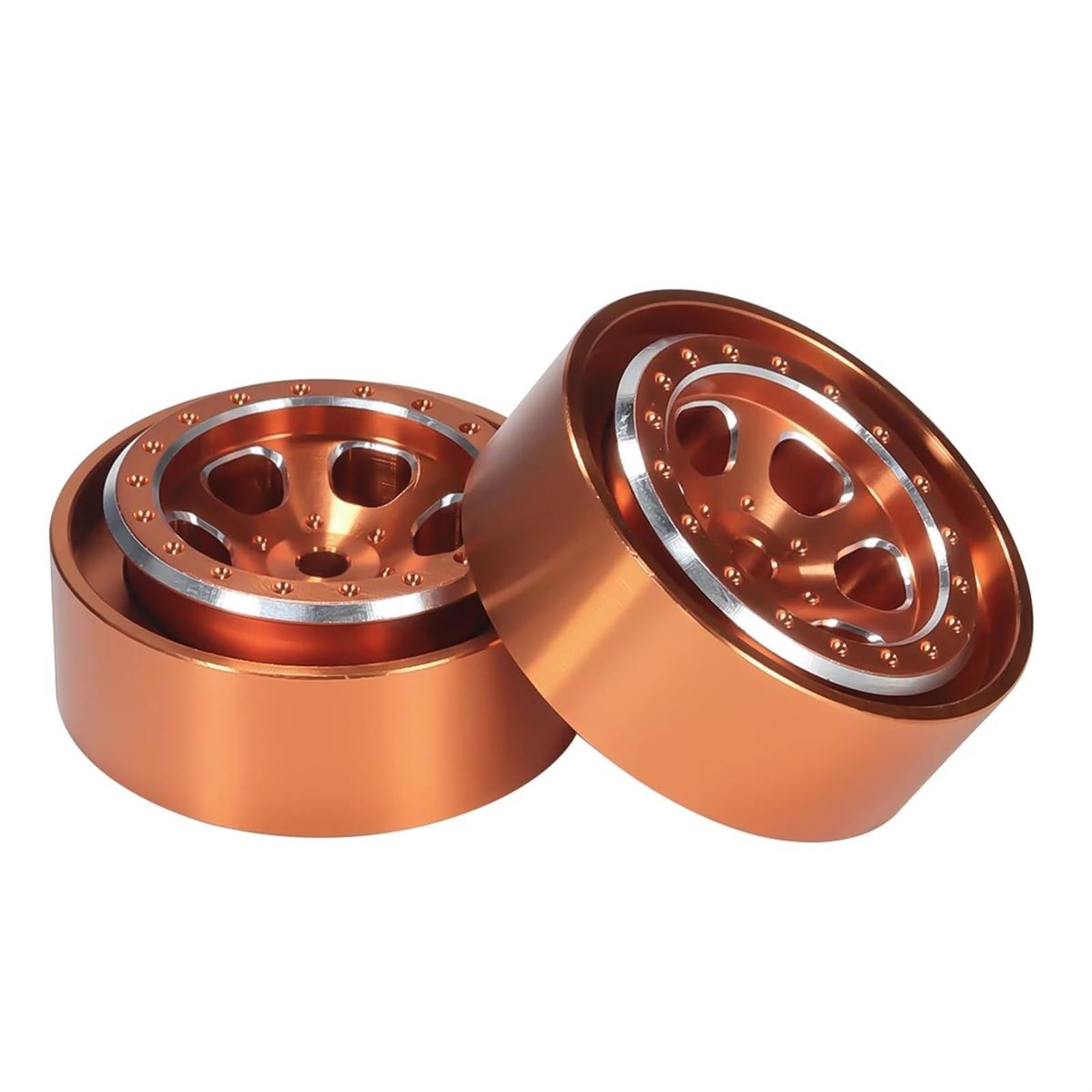 RC Pneus Jante Compatible avec TRX4-M pour Defender pour Bronco SCX24 AX24 FCX24 1/18 RC, Pneus en Alliage D'aluminium 1.0 Plus, Jantes À Billes