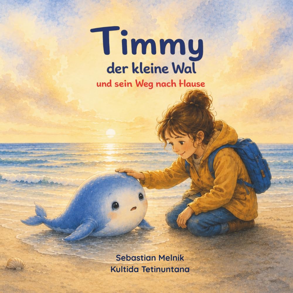 Timmy der kleine Wal und sein Weg nach Hause: Eine herzerwärmende Bilderbuchgeschichte über Freundschaft, Hilfsbereitschaft, Familie und die Rettung eines kleinen Wals
