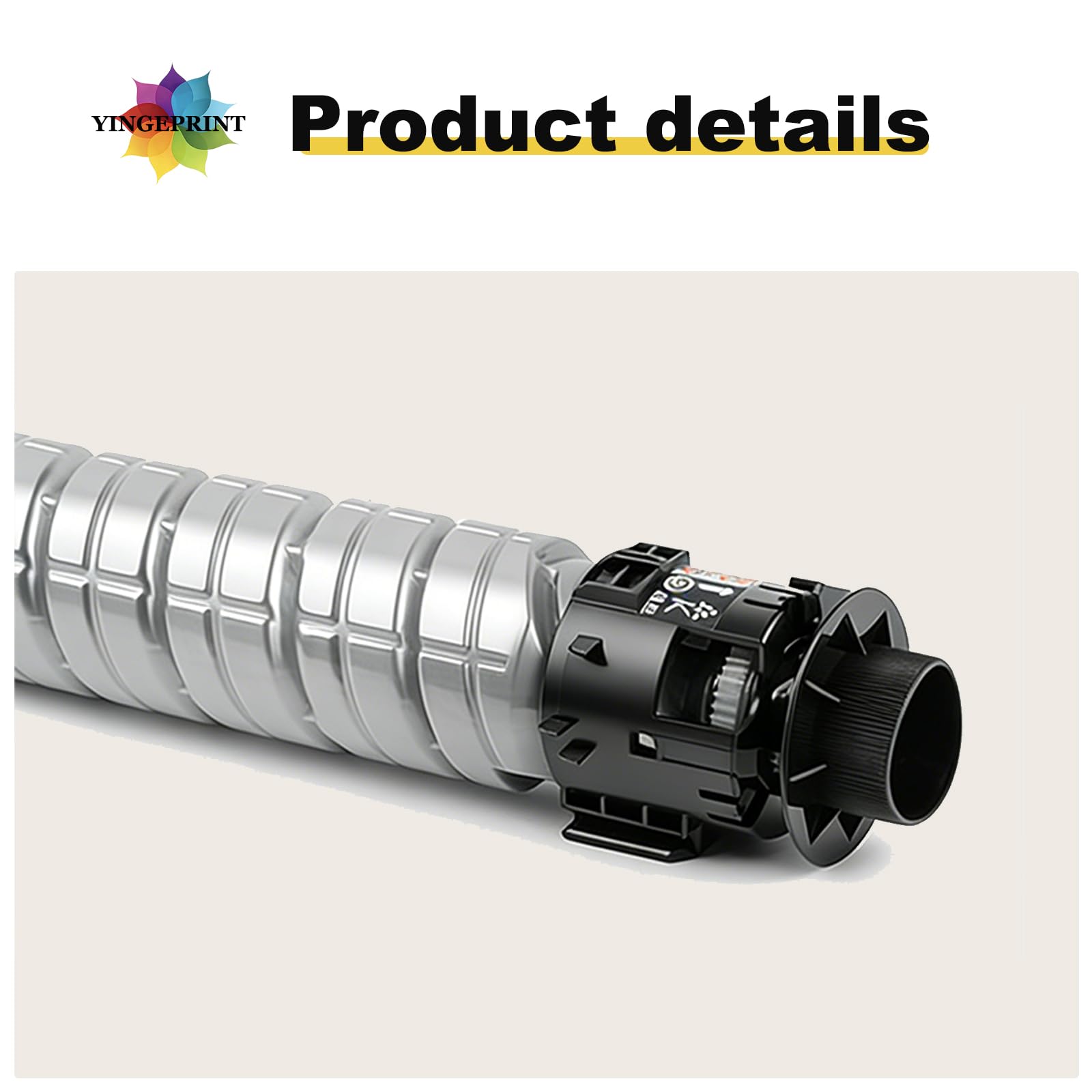 Cartuccia toner compatibile per Ricoh Aficio MP C3003 C3003SP C3503 C3503SP C3004 C3004SP C3504 C3504SP, codice 841817 841818 841819 841820 Kit Referenze cambio (1PK) - Magenta)