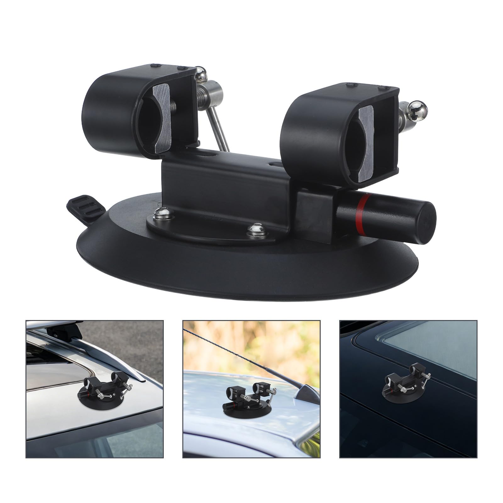 Support de Drapeau à Ventouse pour Camping-car, Mât 0,83-1,4 Pouces