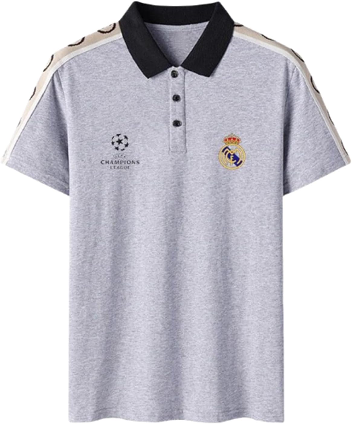 LHUAV] レアル マドリード ポロシャツ ユニフォーム Tシャツ 半袖 上着