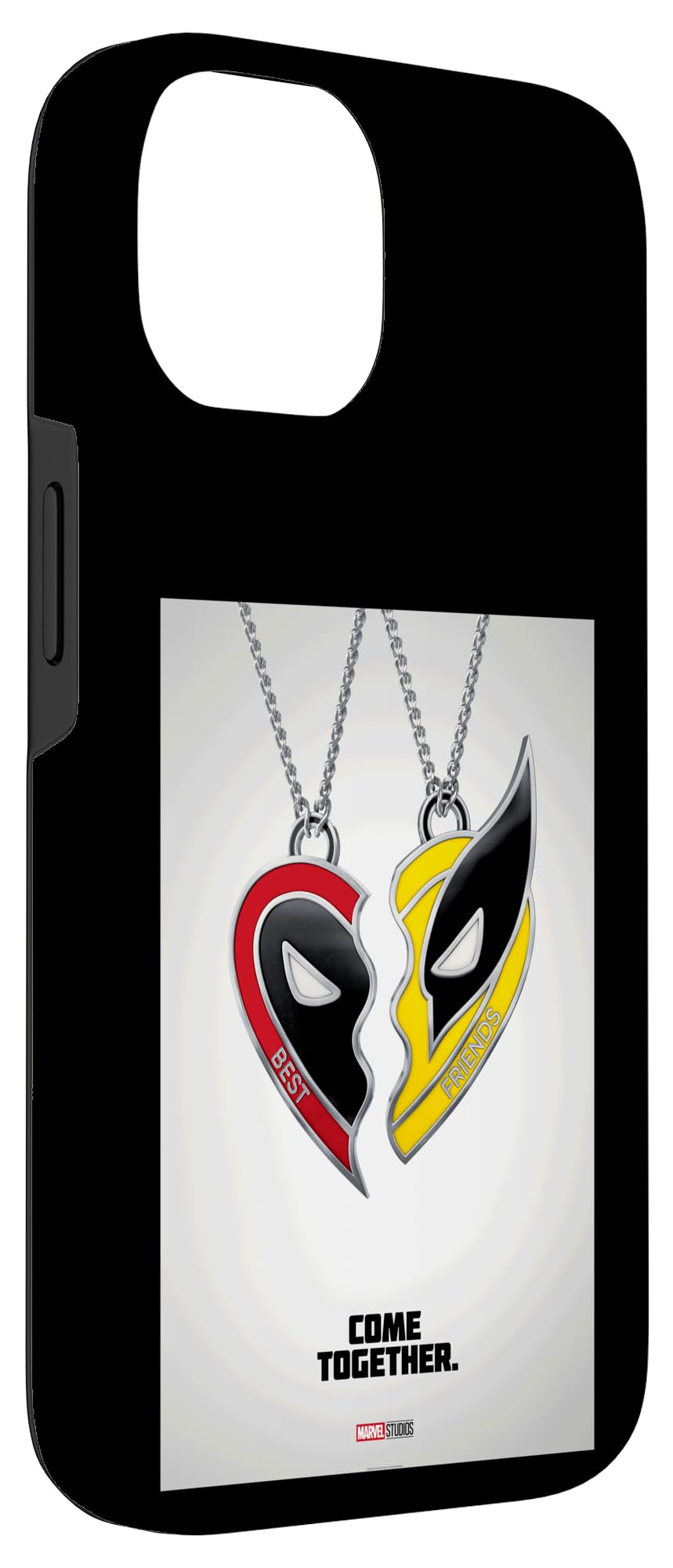 Custodia per iPhone 14 Marvel Studios Deadpool & Wolverine Friends Heart Poster