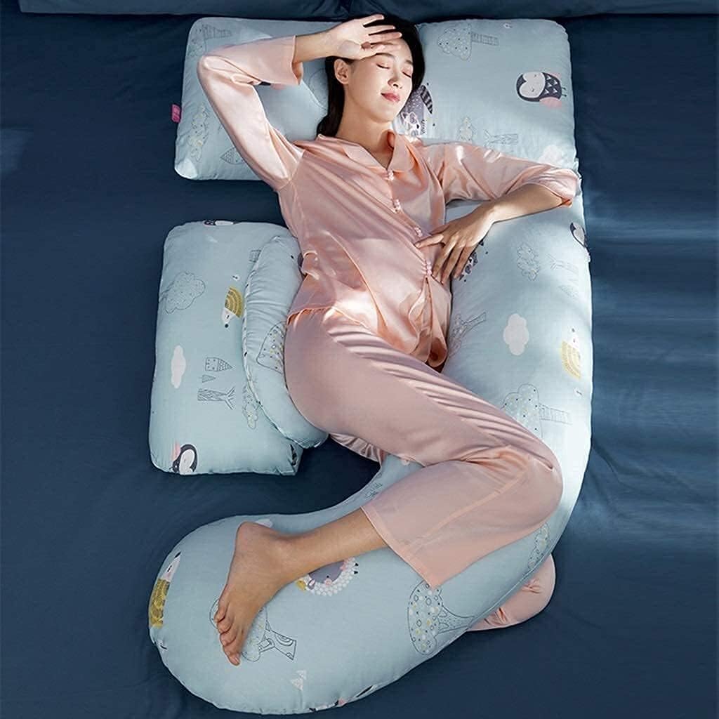 pregnancy pillows for sleeping body pillow for pregnancy Body Support Pillow Full Body Pregnancy Pillow U-Shaped Pregnancy Pillow the Waist-Protecting Side Pillow Pillow Gifts for Expectant