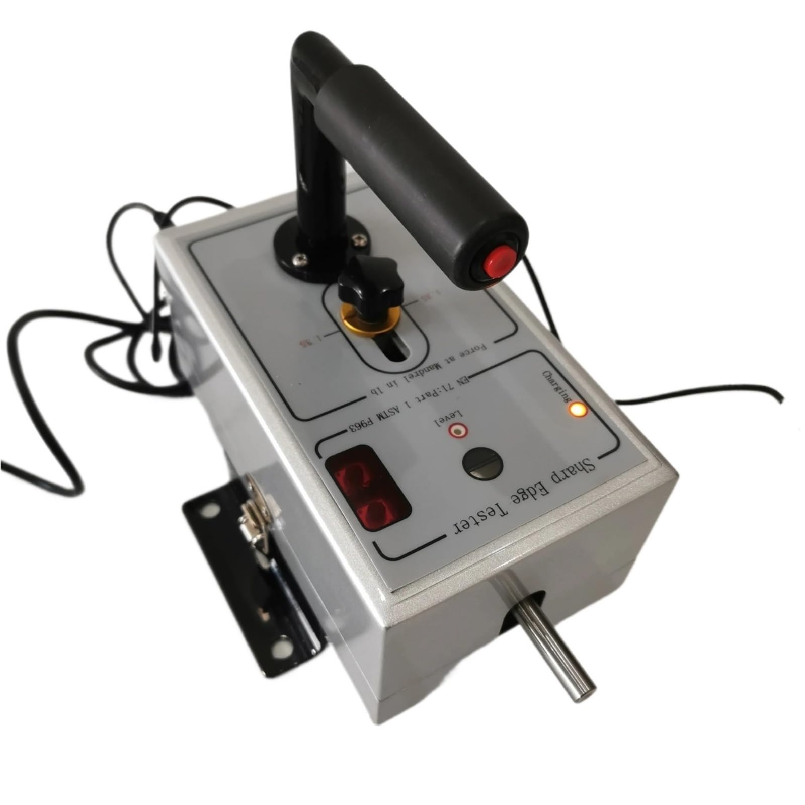 Electric Sharp Edge Tester | Toy Safety Sharp Edge Detector Gauge with Test Tape for Laboratory Inspection