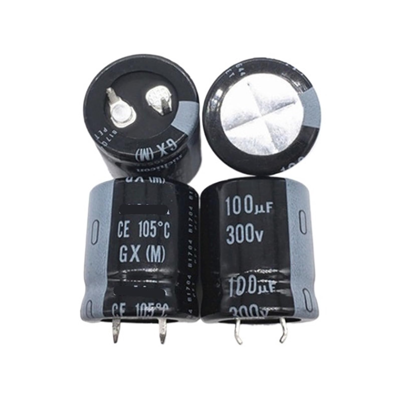 KSZHZYMGX 1PCS 300V100UF 22X25 electrolytic capacitor 100UF 300V 22 * 25