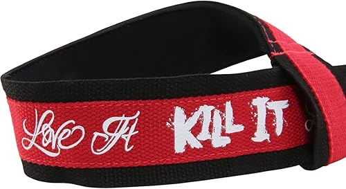 Miniatura 4 de 5% Nutrition Correas de elevación de alta calidad para levantamiento de pesas, 23 x 2 pulgadas, 100% algodón, dos capas con costuras dobles