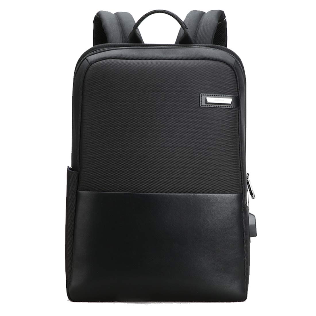 BOPAI Anti Theft Nylon Laptop Backpack with USB Charging Port (Black) (B08V8VXFS2) Amazon Price History, Amazon Price Tracker