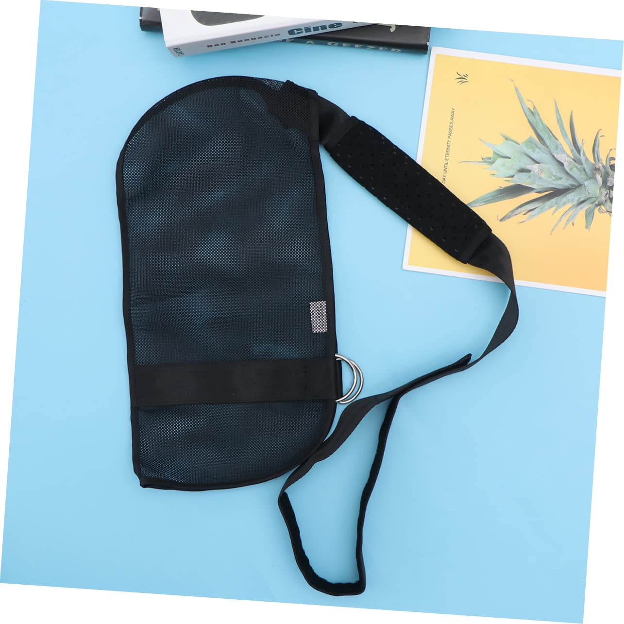 ERINGOGO Adjustable Mesh Arm Sling Breathable Forearm Support for Shoulder Immobilization Lightweight Design for Arm Injury Reversible Fit Black