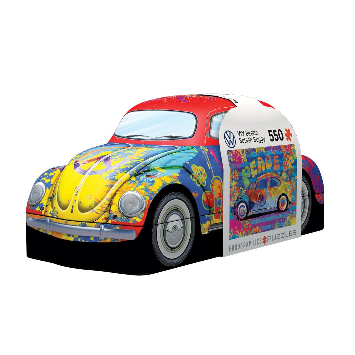 Amazon.com: VW Beetle Splash Tin : Toys & Games