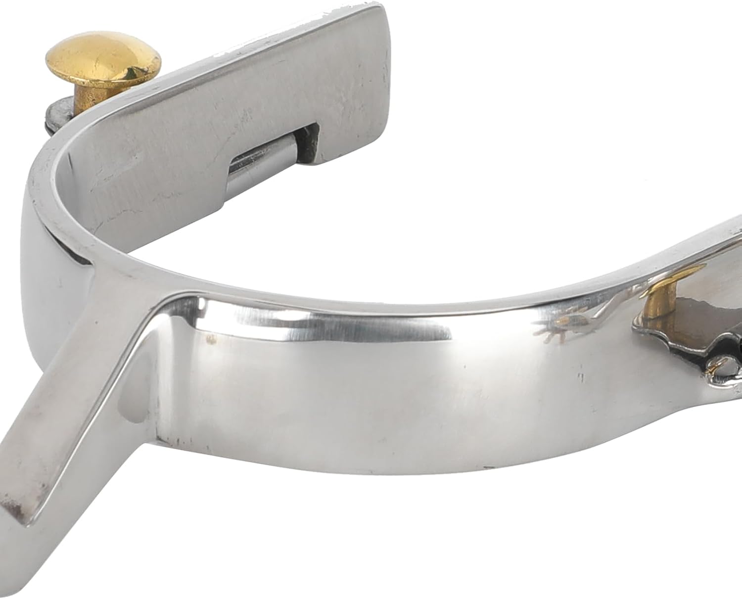 Horoper Premium Stainless Steel Westernstyle Unisex Spurs and Rust Resistant Equestrian Accessories