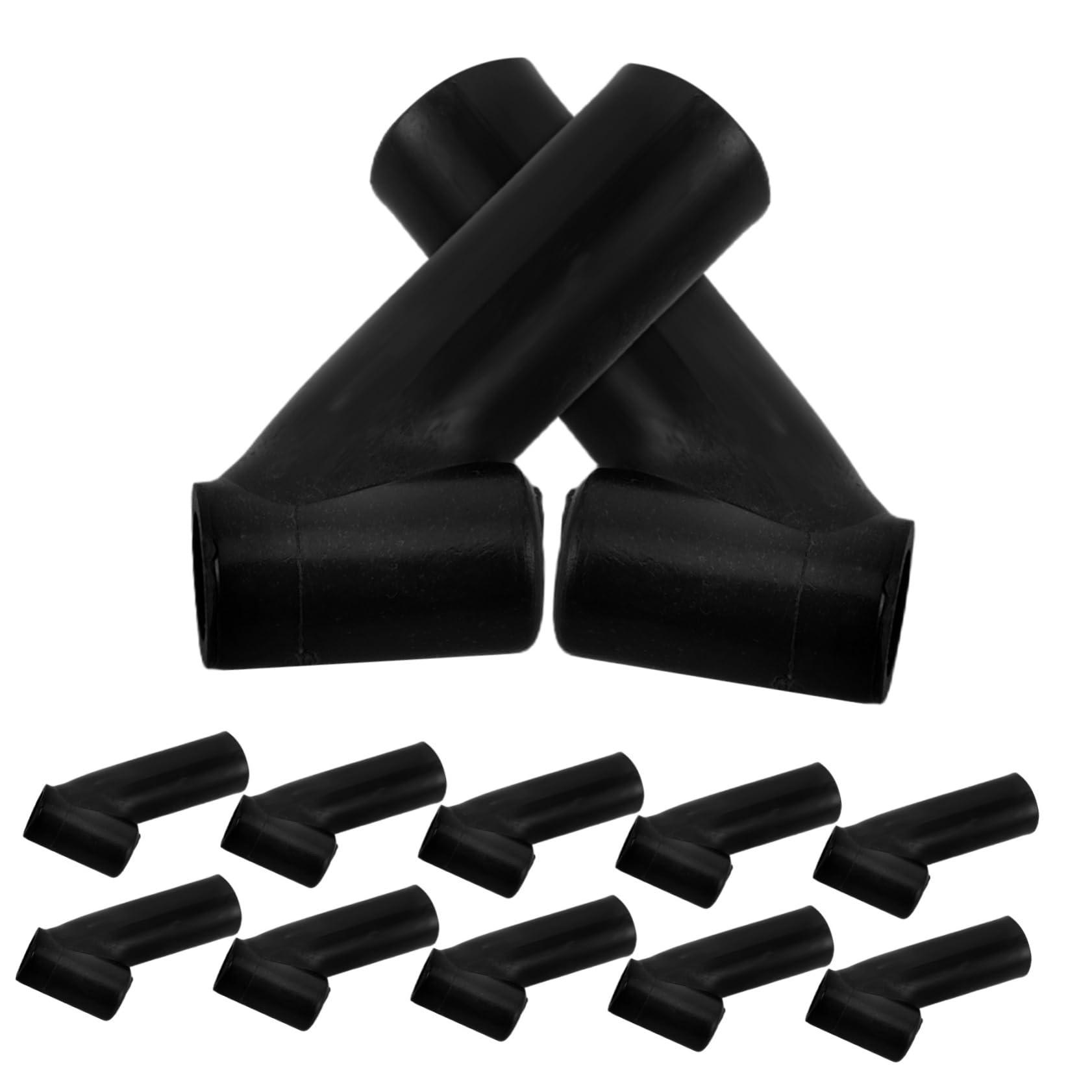 ORFOFE Stable Frame Structure Kite Rod Connectors 12pcs Plastic DIY Kit Universal Part for Kite Holder Craft