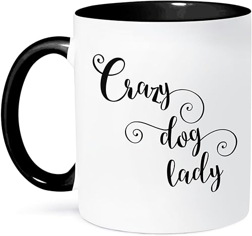 Miniatura 15 de 3dRose mug_235592_4 There A Chance This is Whiskey - Taza negra de dos tonos, 11 onzas Blanco