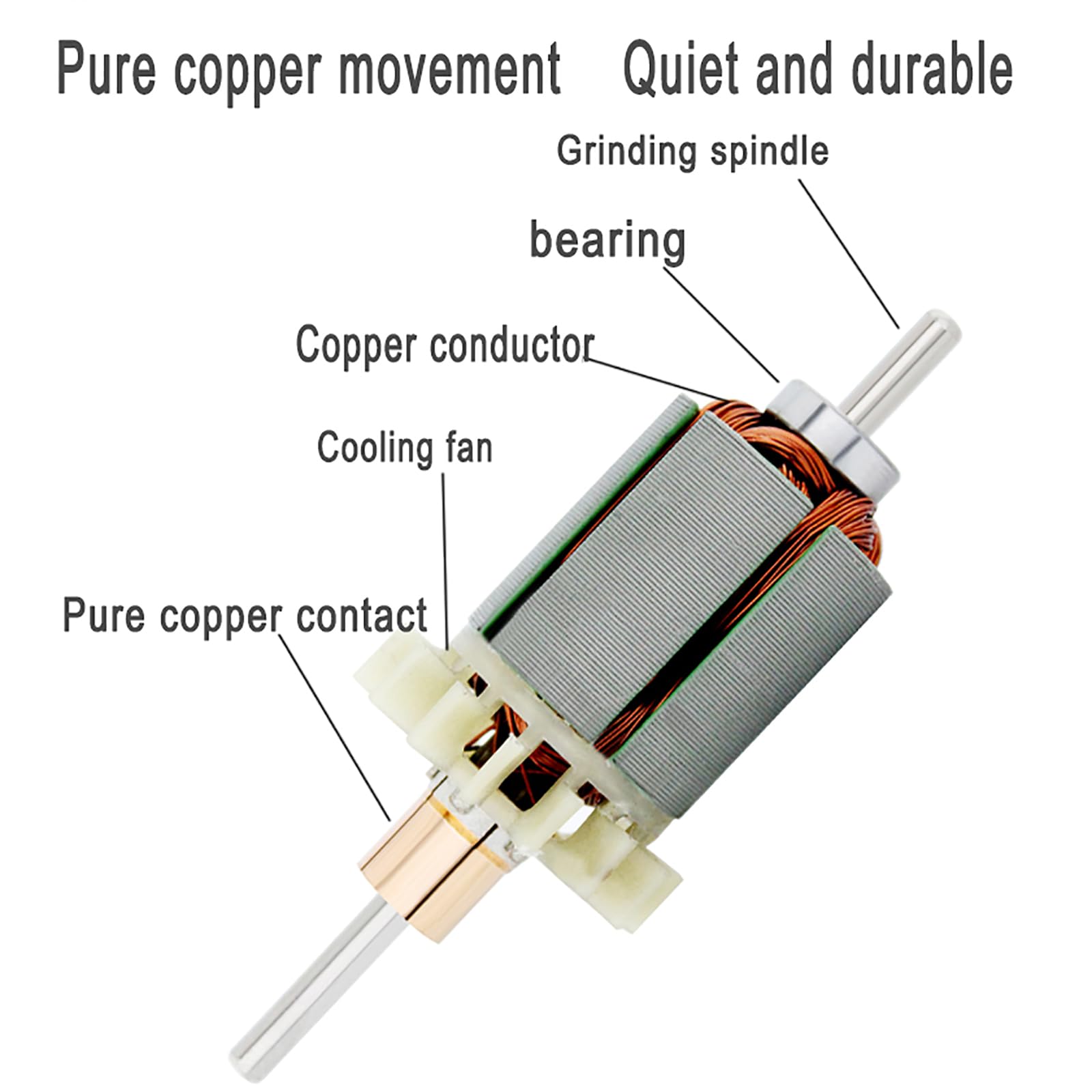 Pulidora de lapidaria - Máquina de pulido de sobremesa con velocidad de 4500 a 9000 RPM, máquina de pulido multifuncional para joyería y rocas.