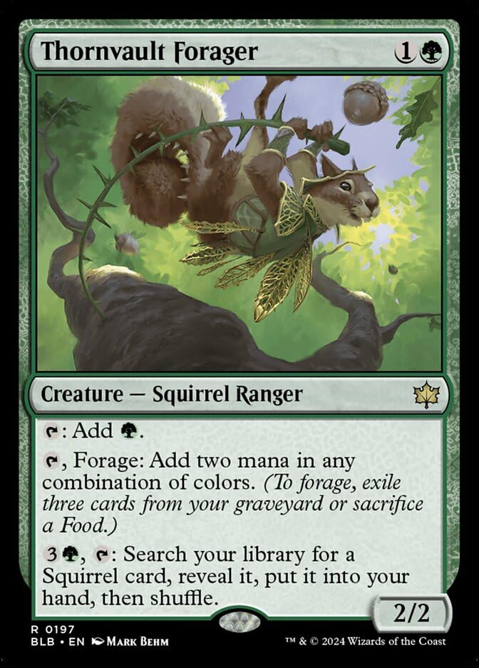 MTG - Thornvault Forager Bloomburrow BLB