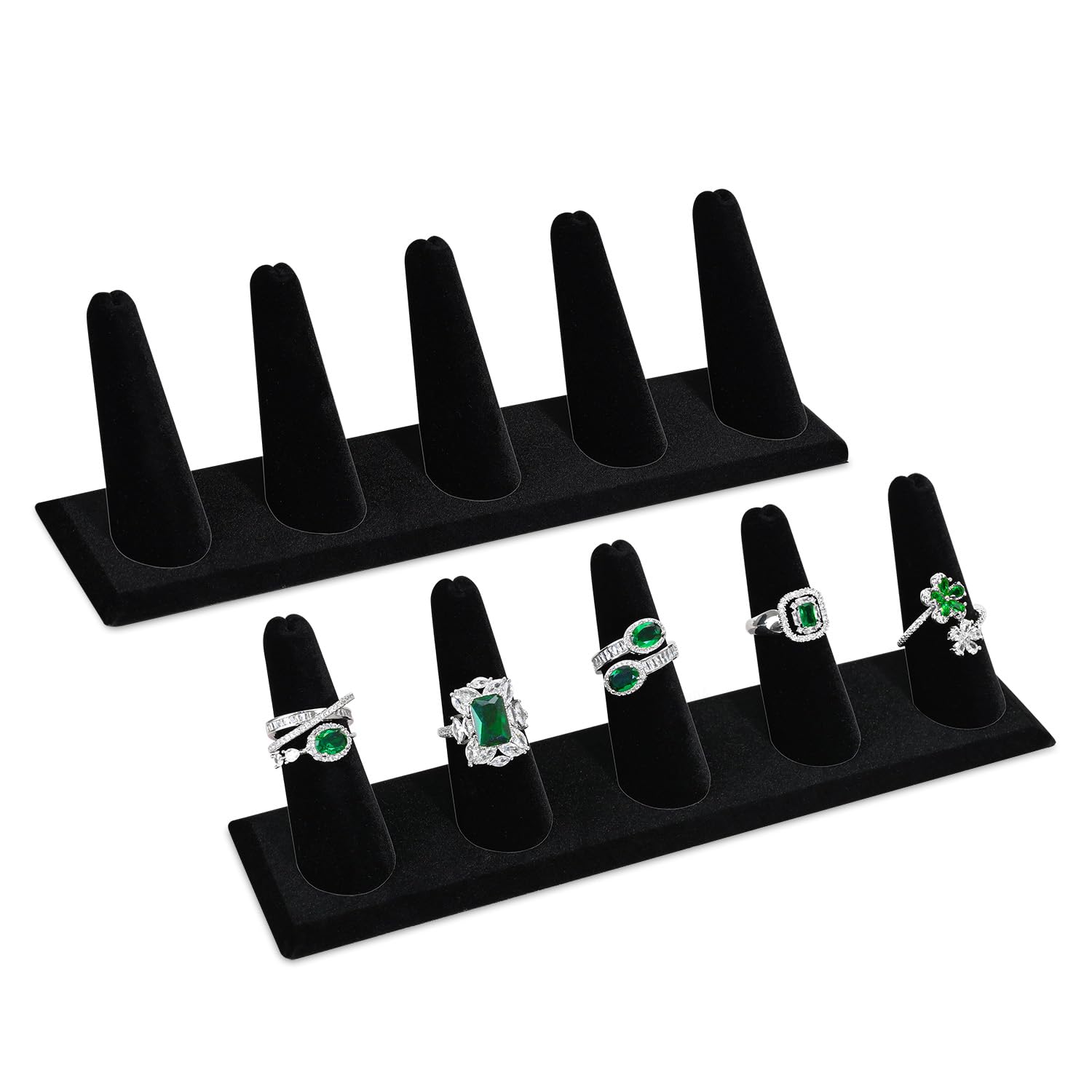 MOOCA 3 Step Ring Organizer, For Showcase Display Drawer 18...