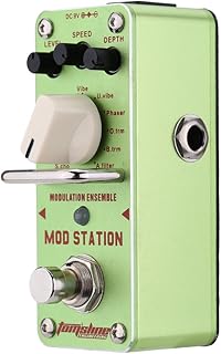 AMS-3 Mod Station Modulation Ensemble Electric Guitar Effect Pedal Mini Single Effect with True Bypass