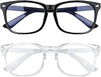 Vista 1 de Paquete de 2 lentes de luz azul para mujeres y hombres, gafas de computadora