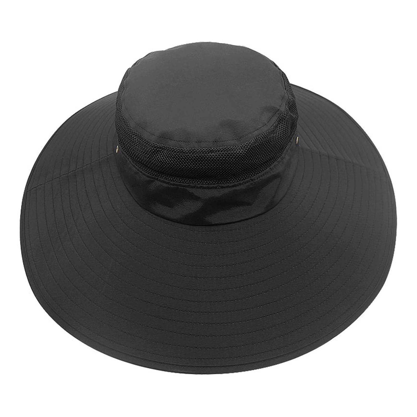 Générique Chapeau de pêcheur d'été à Bord surdimensionné, Maille séchage, Casquette Soleil légère et Respirante for Homme, Seau Grande Taille