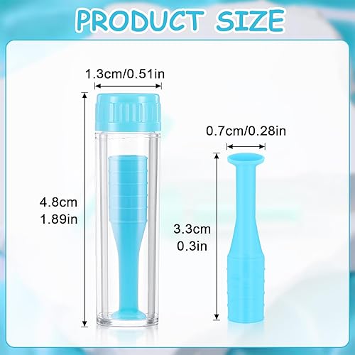 Miniatura 3 de 6pcs Contact Lens Plunger,Contact Suction Cup,Soft Contacts Lens Remover Tool,Silicone Comfort Contacts Plunger Suction Holder,Scleral Len Inserter