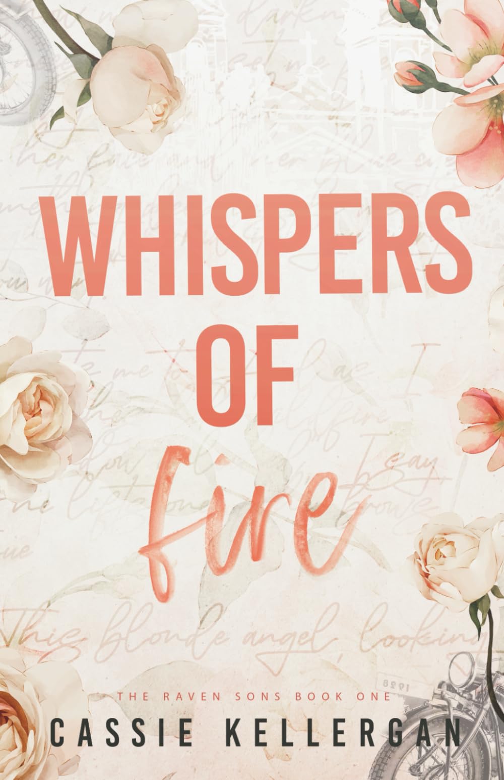 Whispers of Fire: Biker/Mute Girl (MC Club Romance): 1 (The Raven Sons MC Club)