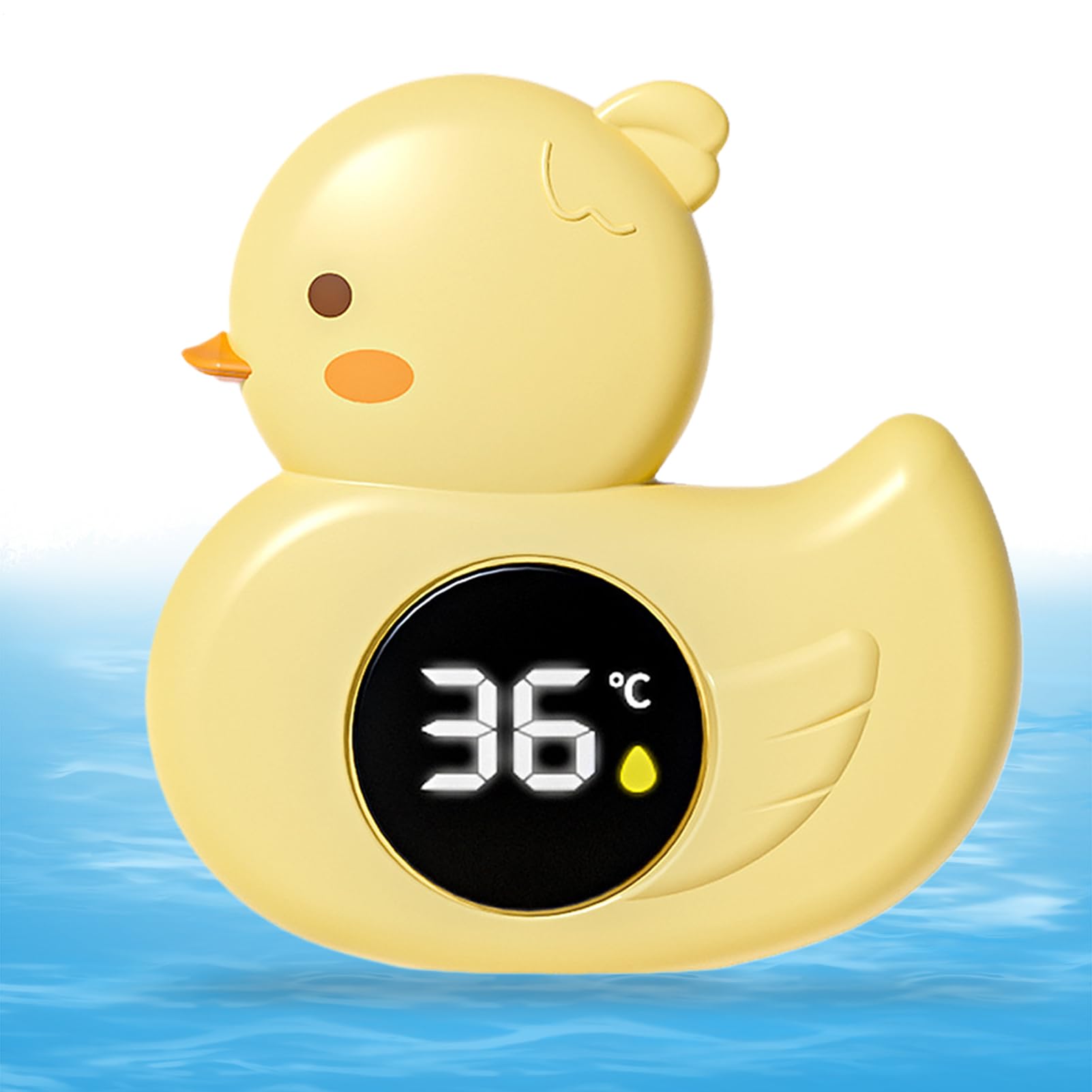 Termometro per la Temperatura 'Acqua del Bagnetto del Bambino Giocattolo | Termometro Impermeabile Forma Paperella Granchio
