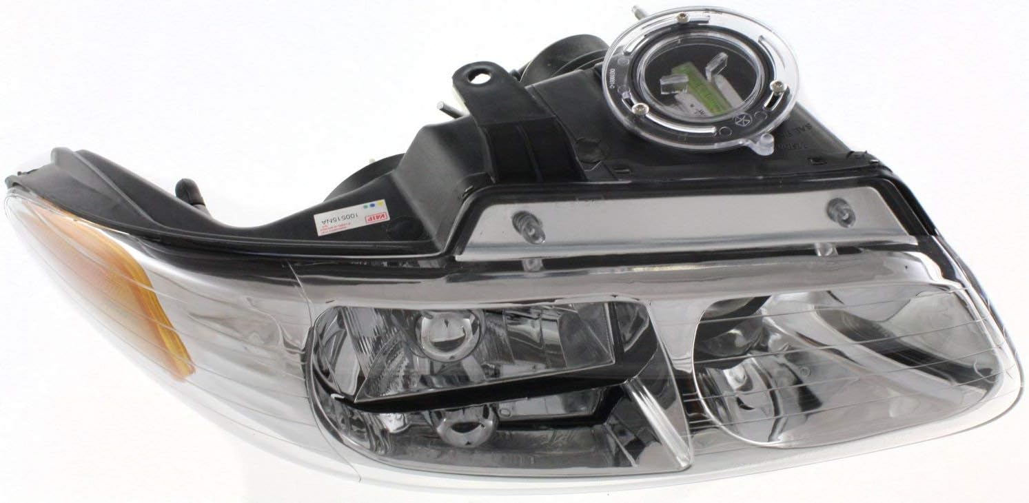 Evan Fischer Driver and Passenger Side Headlight for Dodge Grand Caravan 2000 Also Fits Chrysler Town & Country Halogen With bulb(s) For Models With Quad Lights Replaces# 4857151AD 4857150AD