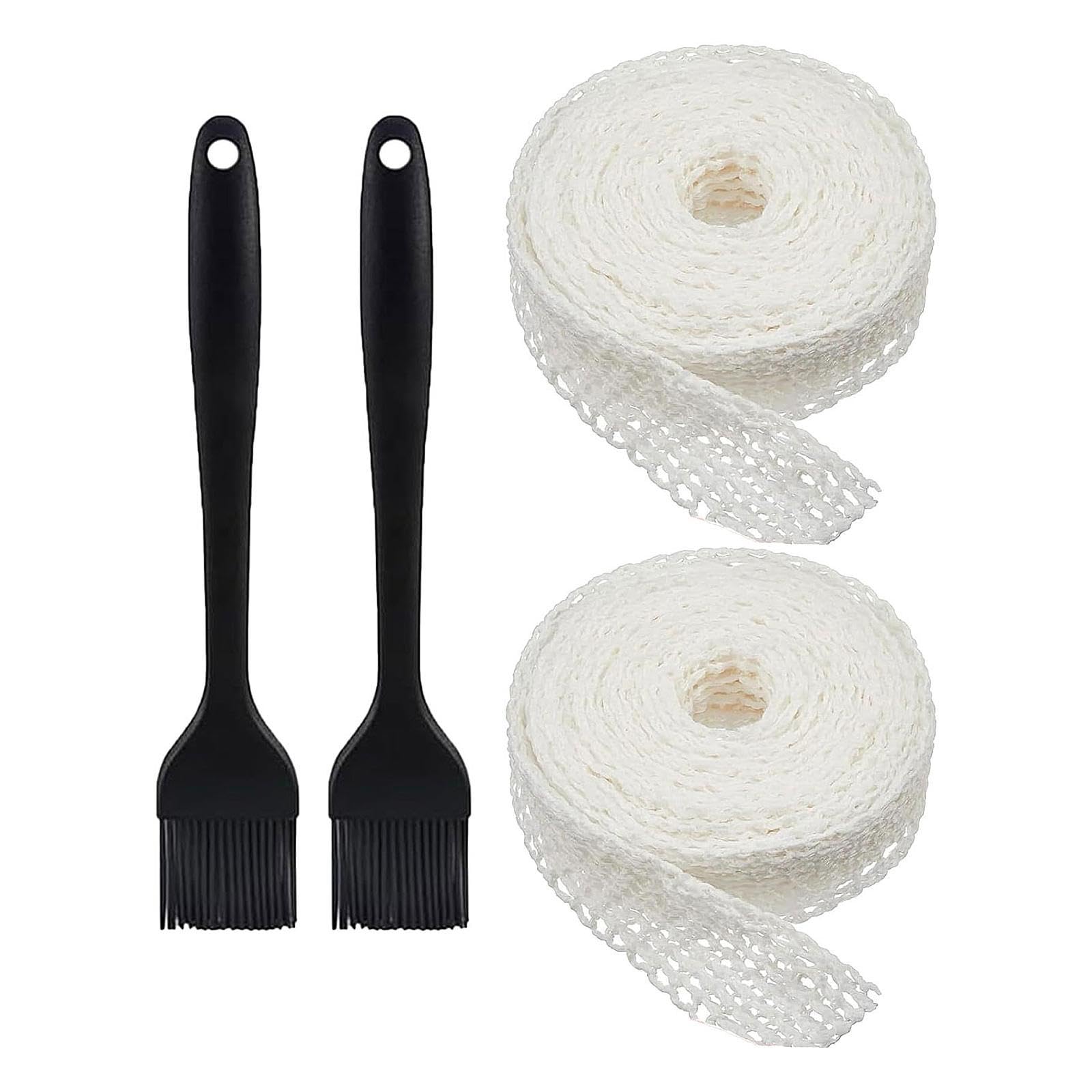 ATORSE 2X Meat Netting Roll Elastic 16 Hole Sausage Making Net for BBQ Beef Cooking-image-7
