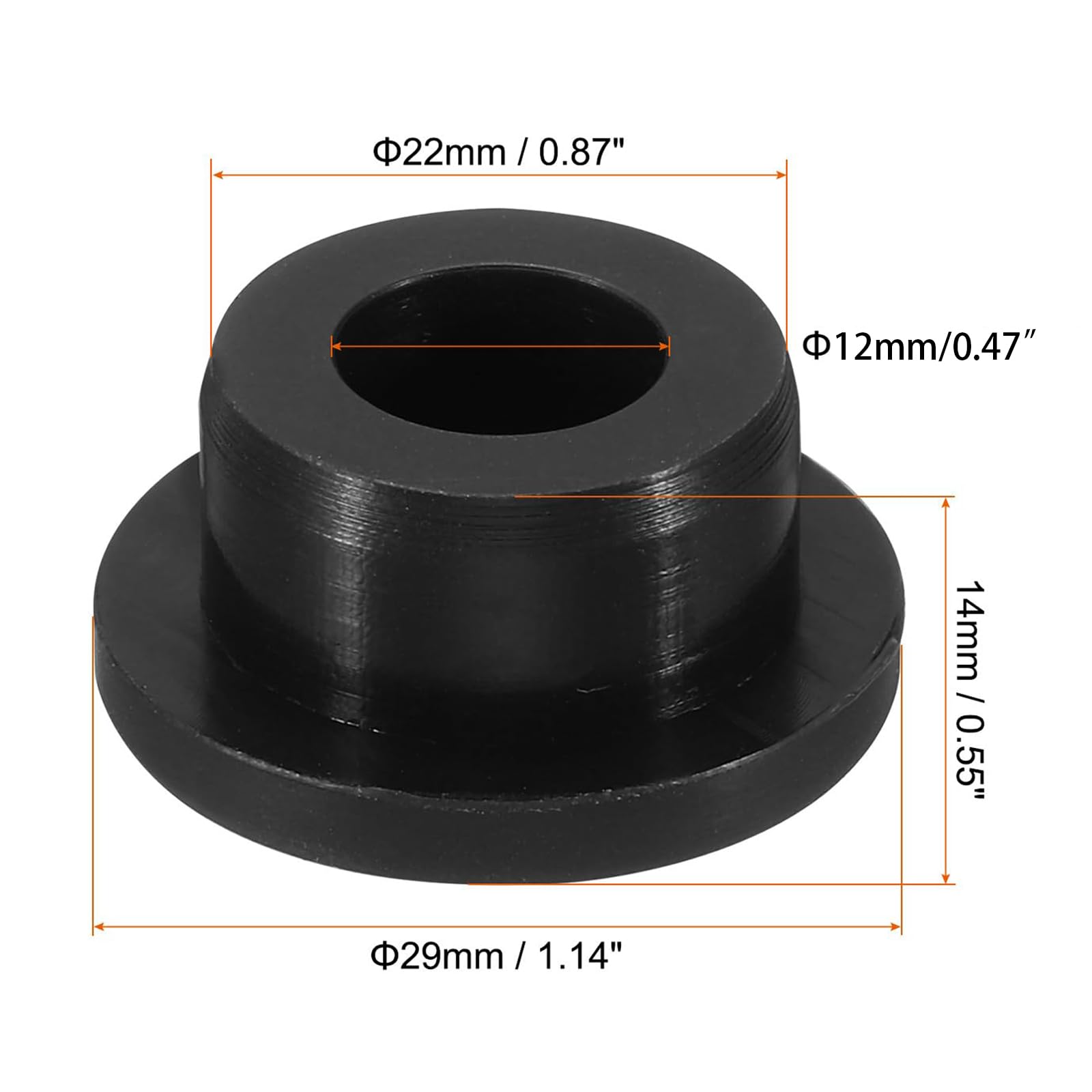 TOP-VIGOR 10Pcs Silicone Hole Plugs, 22mm Diameter Hole Stoppers - Image 2